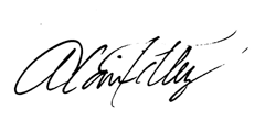 Alain Tittley signature